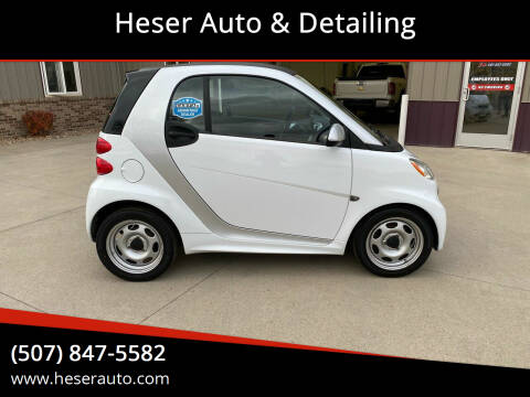 2015 Smart fortwo for sale at Heser Auto & Detailing in Jackson MN