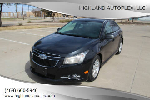 2014 Chevrolet Cruze for sale at Highland Autoplex, LLC in Dallas TX