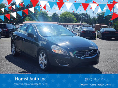 2013 Volvo S60 for sale at Homsi Auto Inc in Kannapolis NC