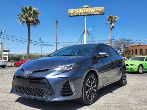 2018 Toyota Corolla for sale at A MOTORS SALES AND FINANCE in San Antonio TX