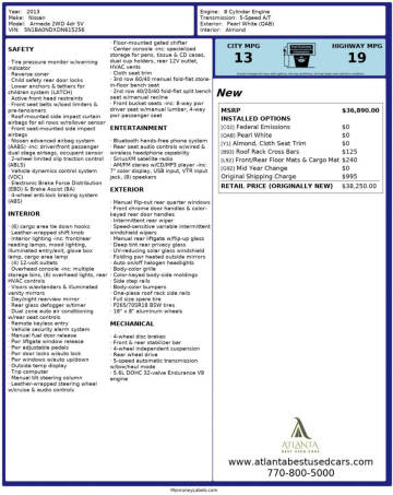 2013 Nissan Armada SV