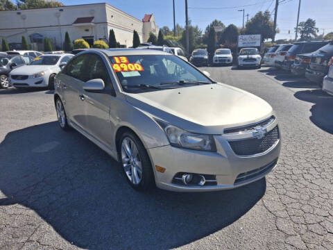 2013 Chevrolet Cruze for sale at Auto Bella Inc. in Clayton NC