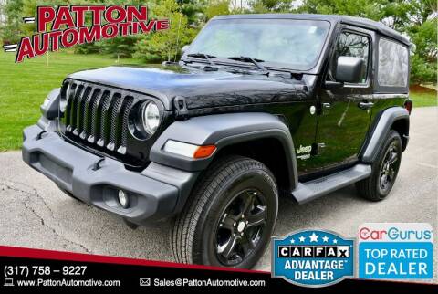 2018 Jeep Wrangler for sale at Patton Automotive in Sheridan IN