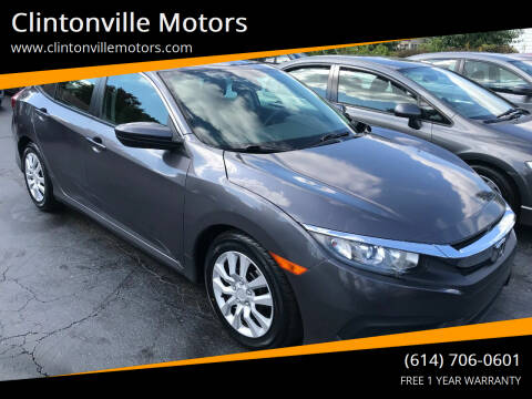 2018 Honda Civic for sale at Clintonville Motors in Columbus OH