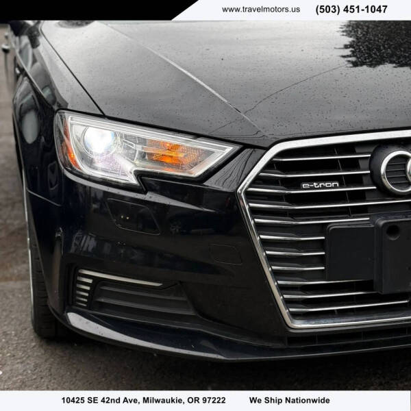 2018 Audi A3 Sportback e-tron