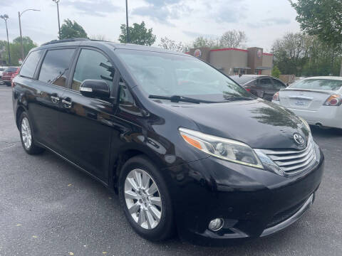 2015 Toyota Sienna for sale at Gem Motors in Saint Louis MO