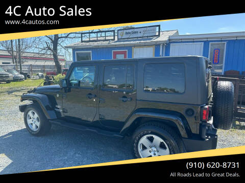 2010 Jeep Wrangler Unlimited for sale at 4C Auto Sales in Wilmington NC