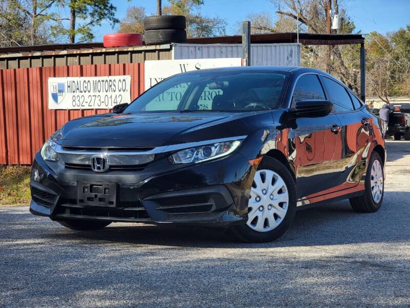 2018 Honda Civic for sale at Hidalgo Motors Co in Houston TX