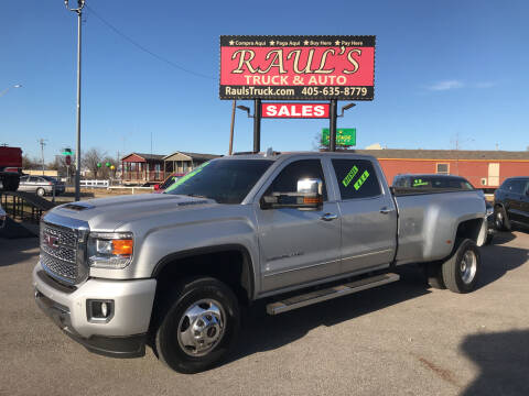 2019 GMC Sierra 3500HD for sale at RAUL'S TRUCK & AUTO SALES, INC in Oklahoma City OK