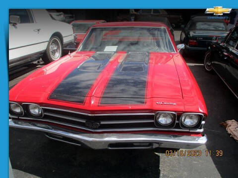 1969 Chevrolet El Camino SS396 for sale at One Eleven Vintage Cars in Palm Springs CA