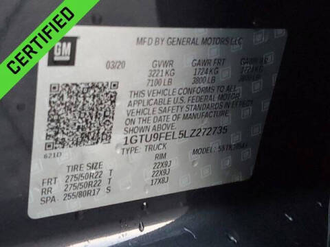 2020 GMC Sierra 1500