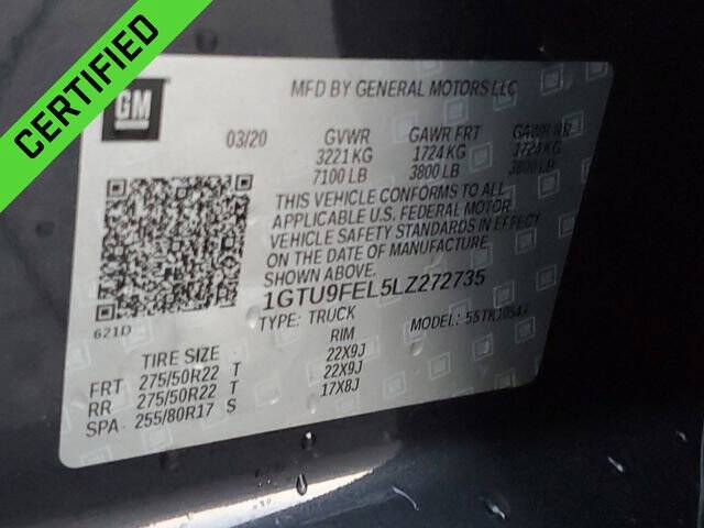 2020 GMC Sierra 1500