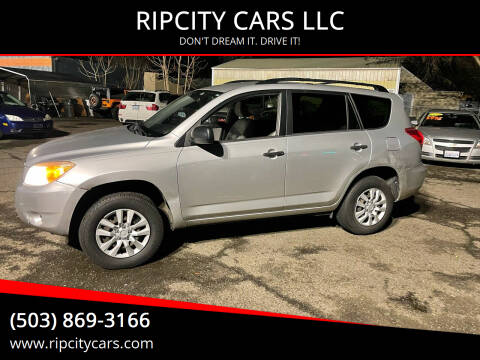 2008 Toyota RAV4 for sale at RIPCITY CARS LLC in Portland OR