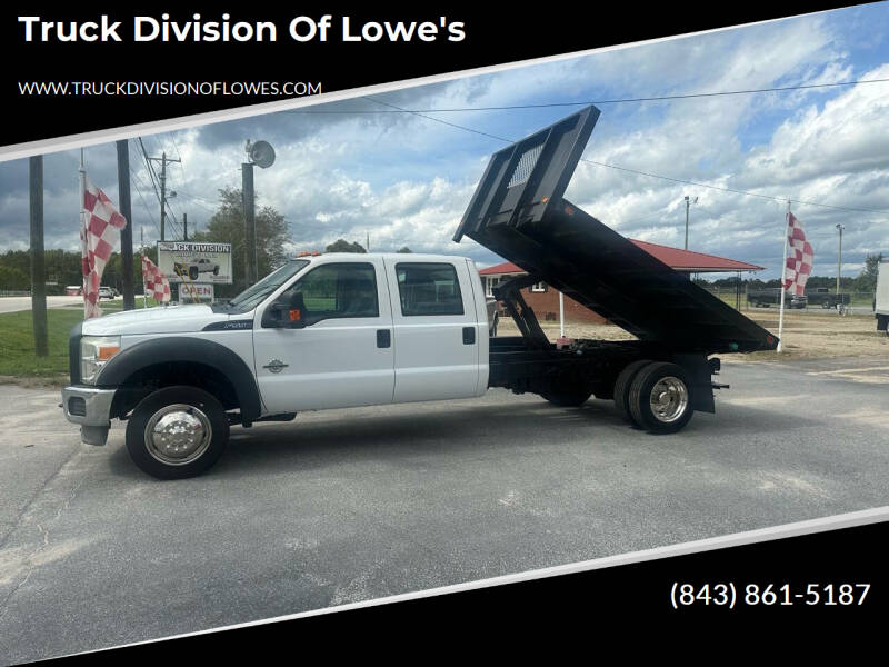 2012 Ford F-550 Super Duty for sale at Truck Division Of Lowe's in Darlington SC