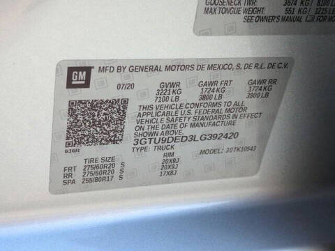 2020 GMC Sierra 1500