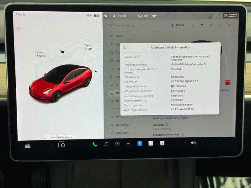 2021 Tesla Model 3 Standard Range Plus