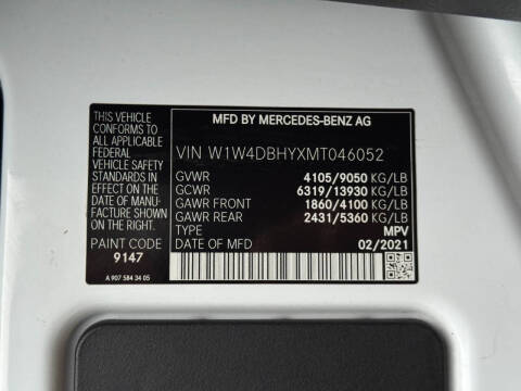 2021 Mercedes-Benz Sprinter