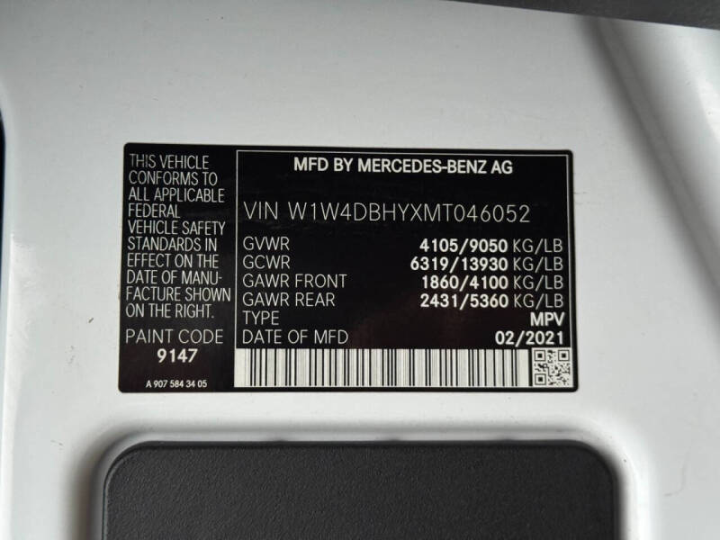 2021 Mercedes-Benz Sprinter