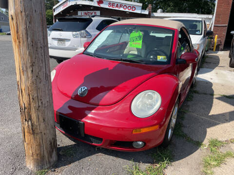 2006 Volkswagen New Beetle Convertible for sale at Frank's Garage in Linden NJ