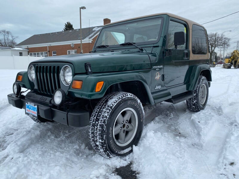 1999 Jeep Wrangler for sale at Siglers Auto Center in Skokie IL