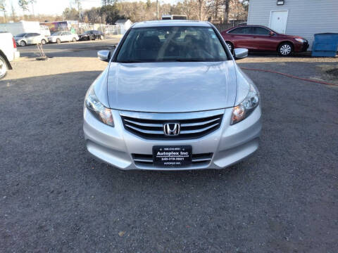 2012 Honda Accord for sale at Autoplex Inc in Clinton MD