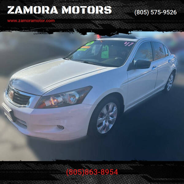 2008 Honda Accord for sale at ZAMORA MOTORS SM in Santa Maria CA