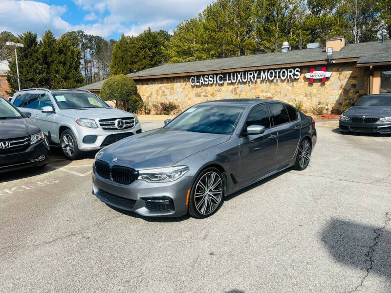 2017 BMW 5 Series for sale at Classic Luxury Motors in Buford GA