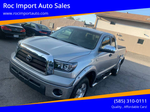 2007 Toyota Tundra for sale at Roc Import Auto Sales in Rochester NY