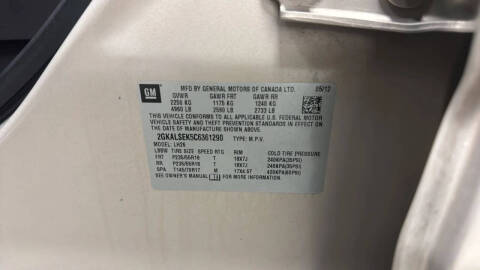 2012 GMC Terrain SLE-2