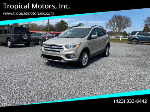 2018 Ford Escape for sale at Tropical Motors, Inc. in Riceville TN