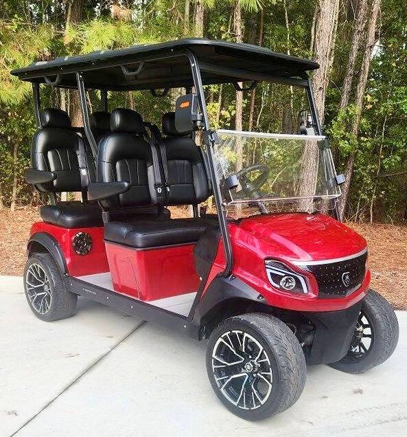 2024 Royal EV Majesty 72volt Golf Cart Forward Facing for sale at Cross Resurrection Golf Carts and Trailers in Rincon, GA