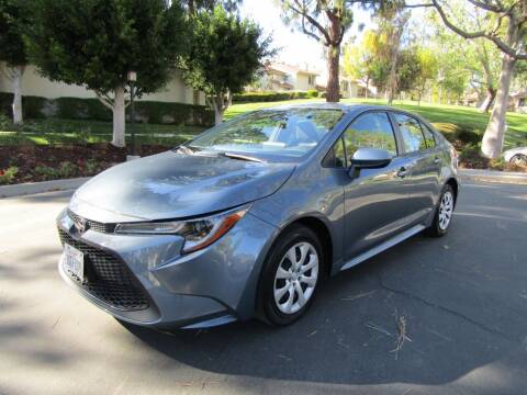 2020 Toyota Corolla for sale at E MOTORCARS in Fullerton CA