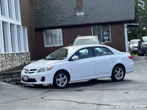 2011 Toyota Corolla for sale at Cupples Car Company in Belmont NH