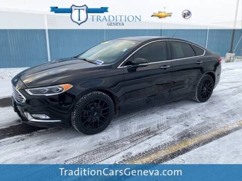 2017 Ford Fusion for sale at Tradition Chevrolet Buick in Geneva NY