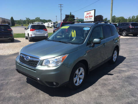 2014 Subaru Forester for sale at JACK'S AUTO SALES in Traverse City MI