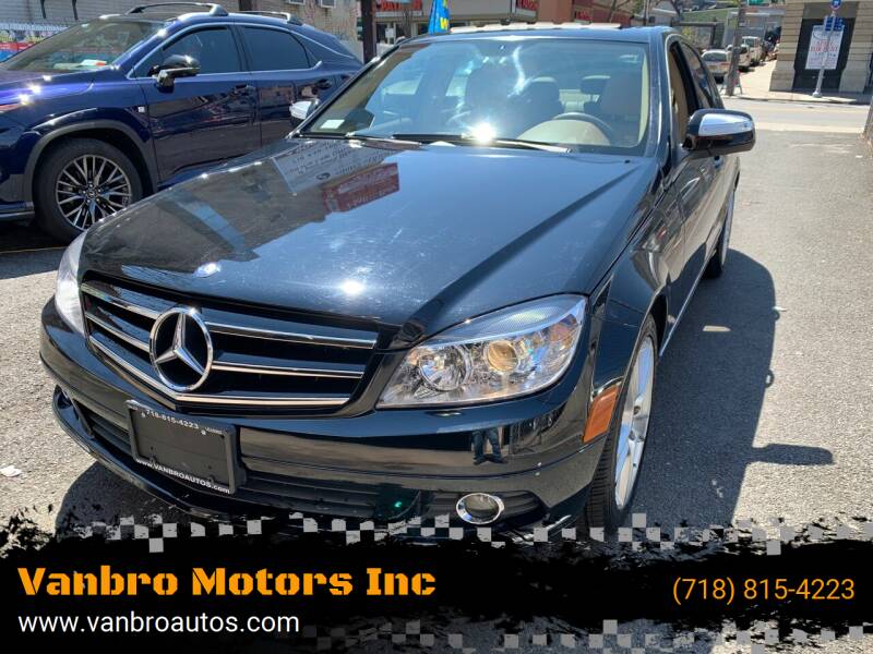 2008 Mercedes-Benz C-Class for sale at Vanbro Motors Inc in Staten Island NY