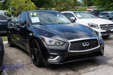 2018 Infiniti Q50 for sale at Michael's Auto Sales Corp in Hollywood FL