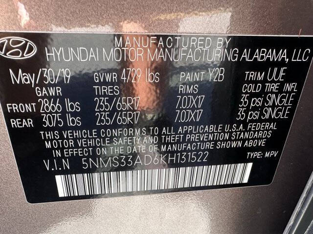 2019 Hyundai Santa Fe