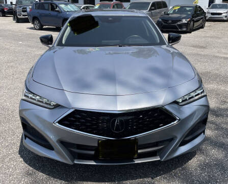 2021 Acura TLX for sale at Utah Credit Approval Auto Sales in Murray UT