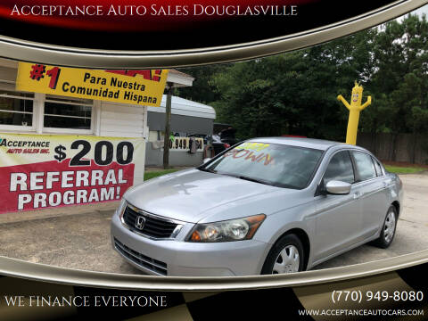 2009 Honda Accord for sale at Acceptance Auto Sales Douglasville in Douglasville GA