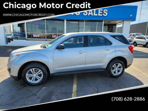 2014 Chevrolet Equinox for sale at Chicago Motor Credit in South Holland IL