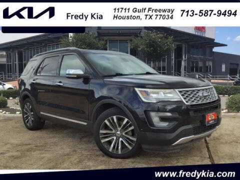 2017 Ford Explorer for sale at FREDY KIA USED CARS in Houston TX