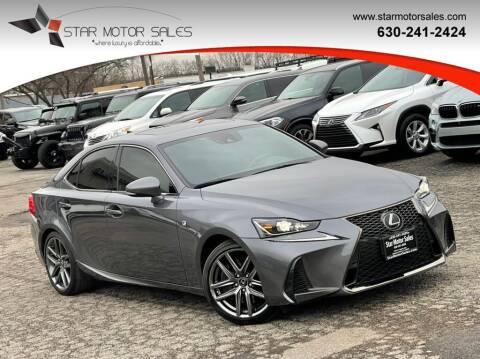 2018 Lexus IS 300 for sale at Star Motor Sales in Downers Grove IL