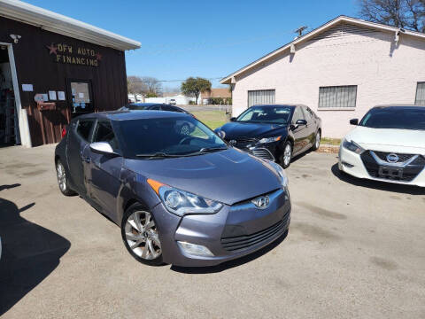 2017 Hyundai Veloster for sale at Bad Credit Call Fadi in Dallas TX