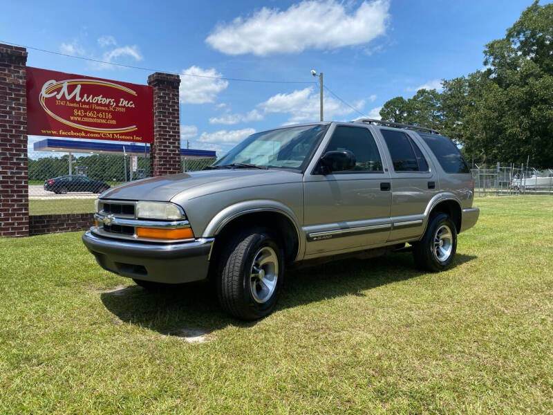 2001 Chevrolet Blazer for sale at C M Motors Inc in Florence SC