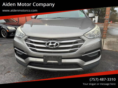 2017 Hyundai Santa Fe Sport for sale at Aiden Motor Company in Portsmouth VA