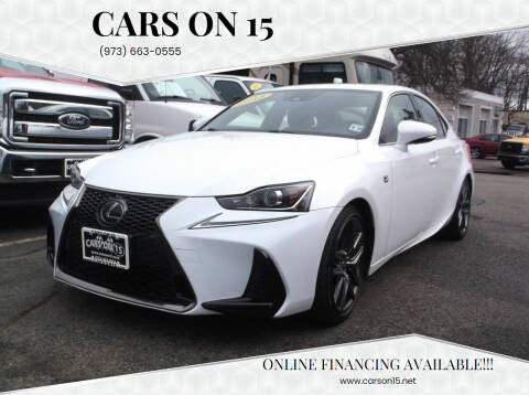 2018 Lexus IS 300 for sale at Cars On 15 in Lake Hopatcong NJ