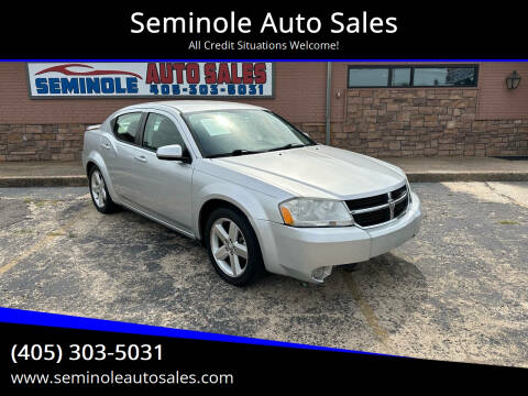 2009 Dodge Avenger for sale at Seminole Auto Sales in Seminole OK