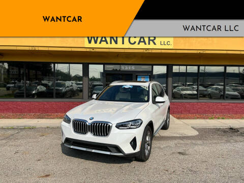 2022 BMW X3 for sale at WANTCAR in Lansing MI