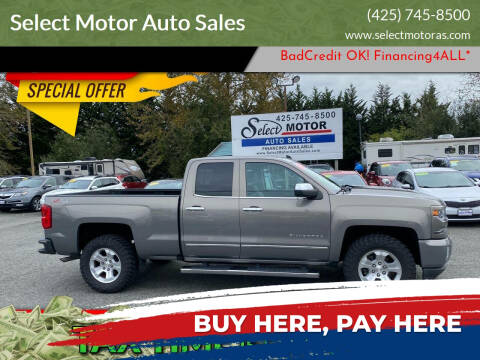 2017 Chevrolet Silverado 1500 for sale at Select Motor Auto Sales in Lynnwood WA